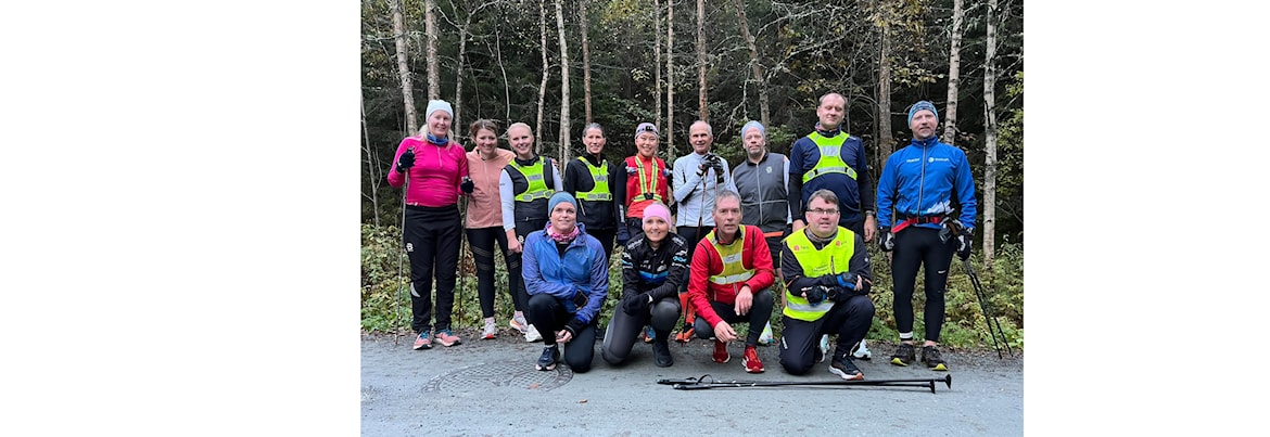 Bakkeintervaller med joggseko